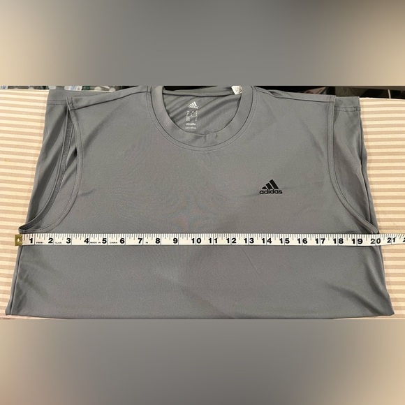 Dark Gray adidas Climalite Activewear Tops for Men in perfect condition - Picture 8 of 9